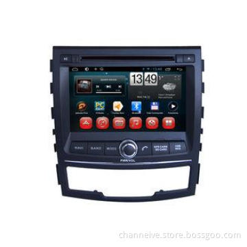 Ssangyong Korando Car GPS Navigation System Android DVD Pla